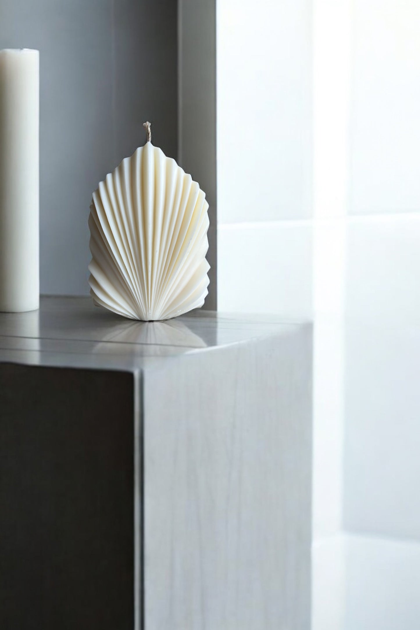 Lumiere Lux Dekokerze - SHELL