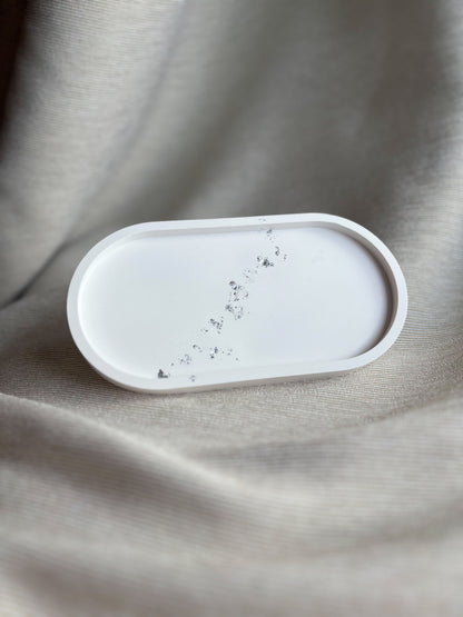 Dein Individuelles Kerzenset - Silber Tablett / Coconut Lux / Couple - Personalisiert -