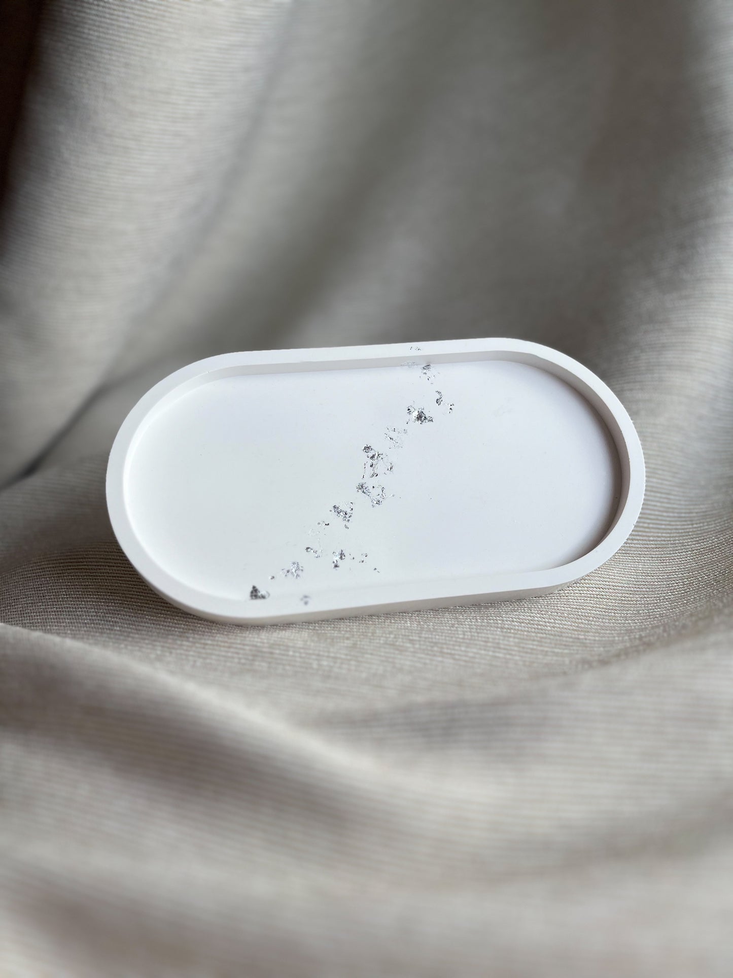 Dein Individuelles Kerzenset - Silber Tablett / Coconut Lux / Braid