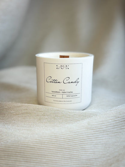 Dein Individuelles Kerzenset - Silber Tablett / Cotton Candy / Couple - Personalisiert -