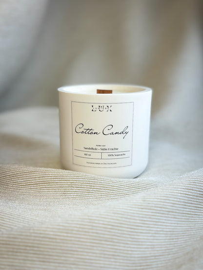 Dein Individuelles Kerzenset - Gold Tablett / Cotton Candy / Couple - Personalisiert -