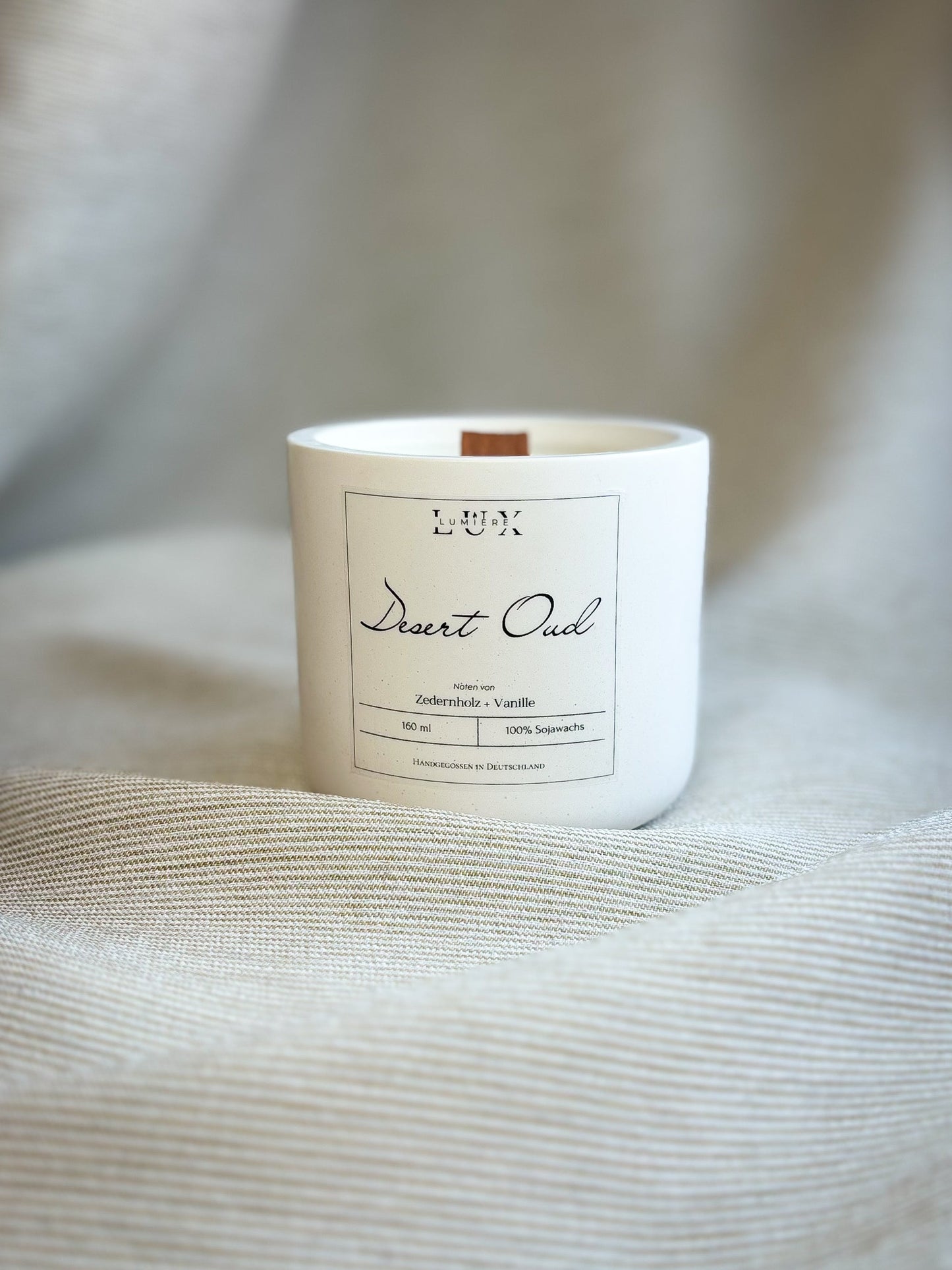 Dein Individuelles Kerzenset - Silber Tablett / Desert Oud / Couple